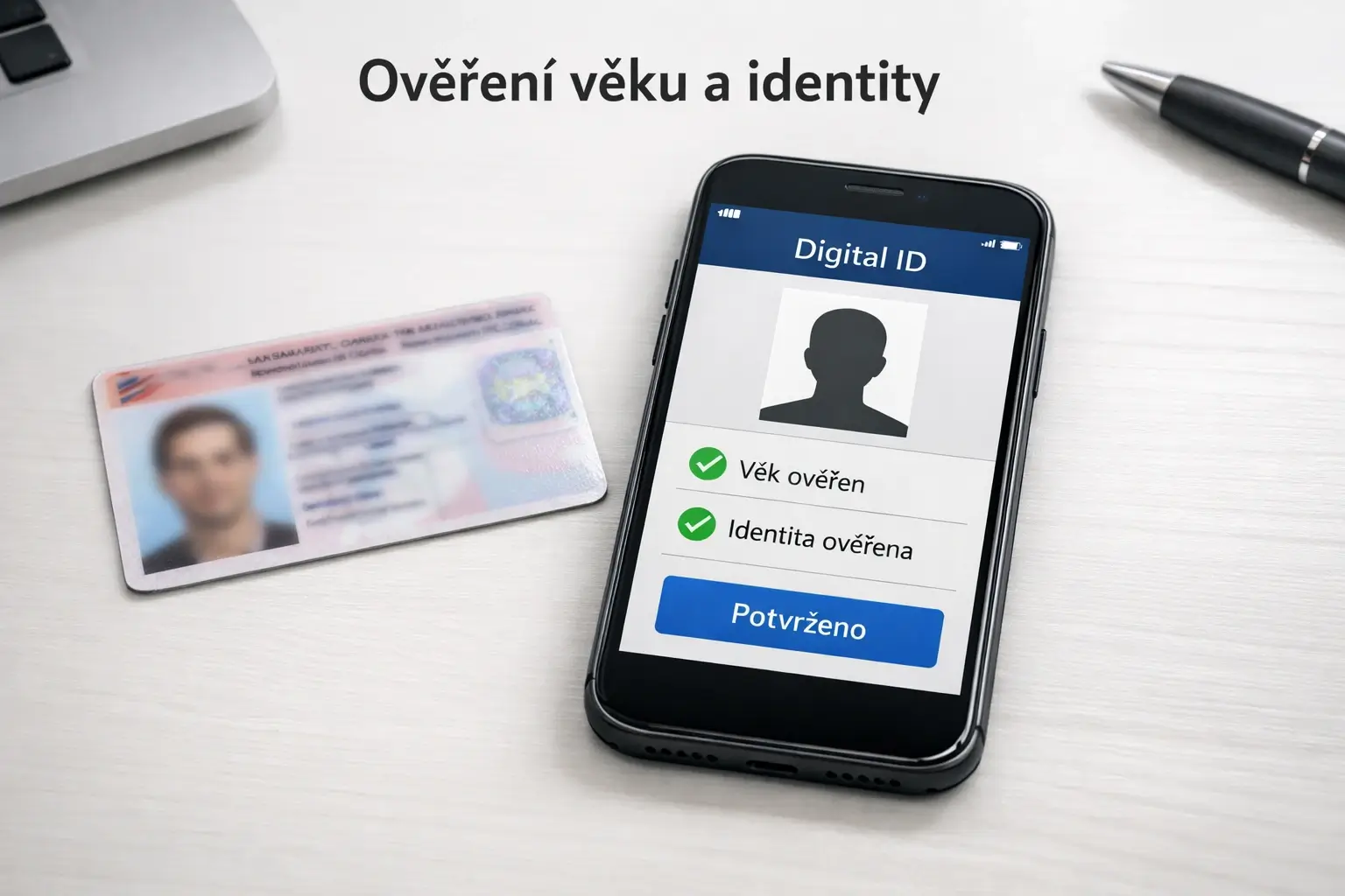 Ověření identity při sázení