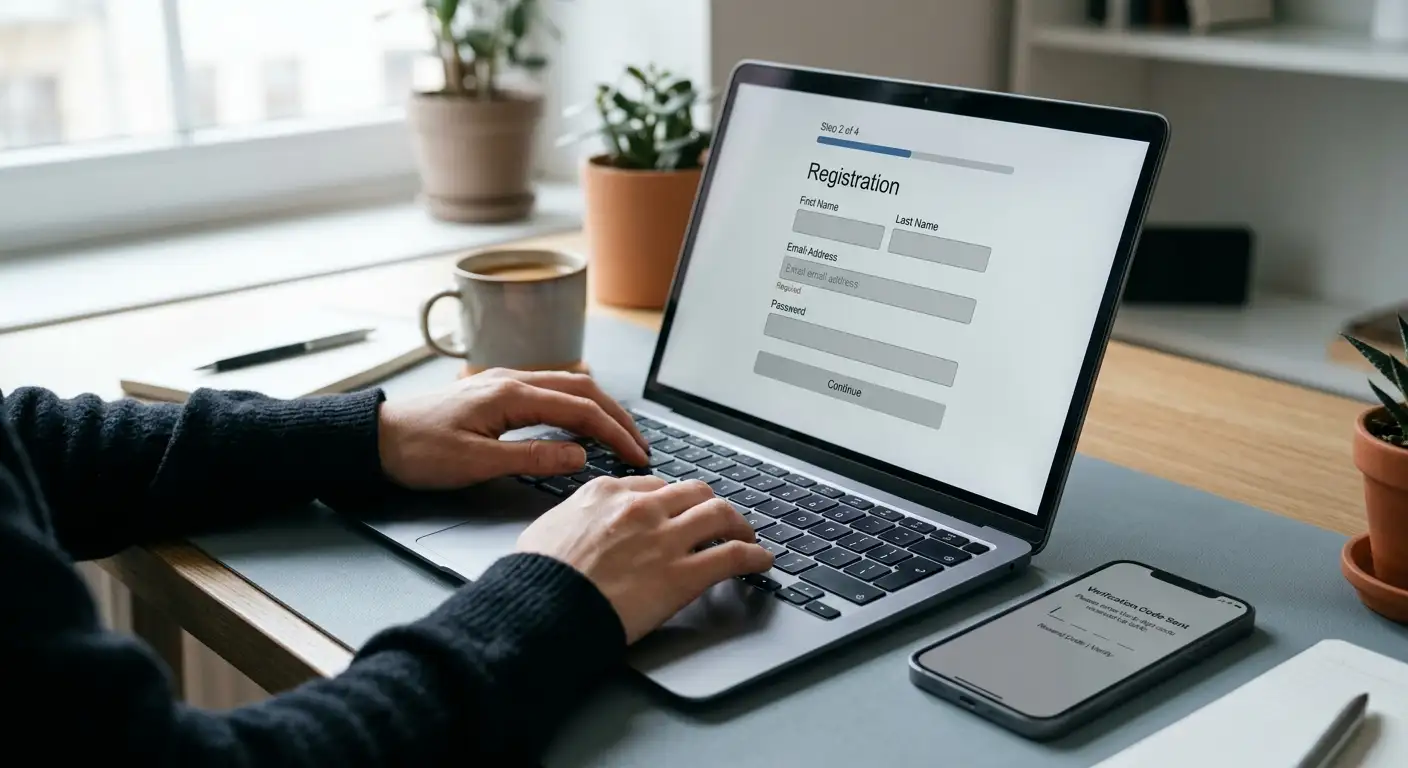 Proces registrace a ověření identity pro získání bonusu bez vkladu