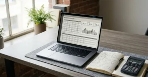 Analytický pohled na online sportovní sázení s kalkulačkou a notebookem